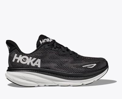 SNEAKERS HOKA CLIFTON 9 UOMO BLACK