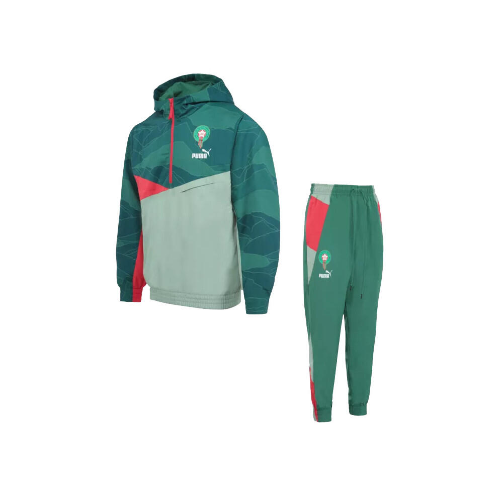 Pantalon de survêtement Puma FRMF WOVEN MAROC 4/4