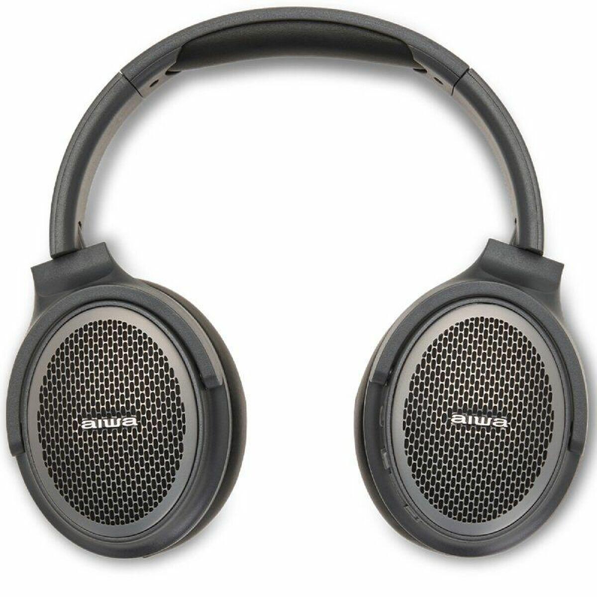 Auriculares Bluetooth Aiwa HST-250BT/TN Cinzento 4/5
