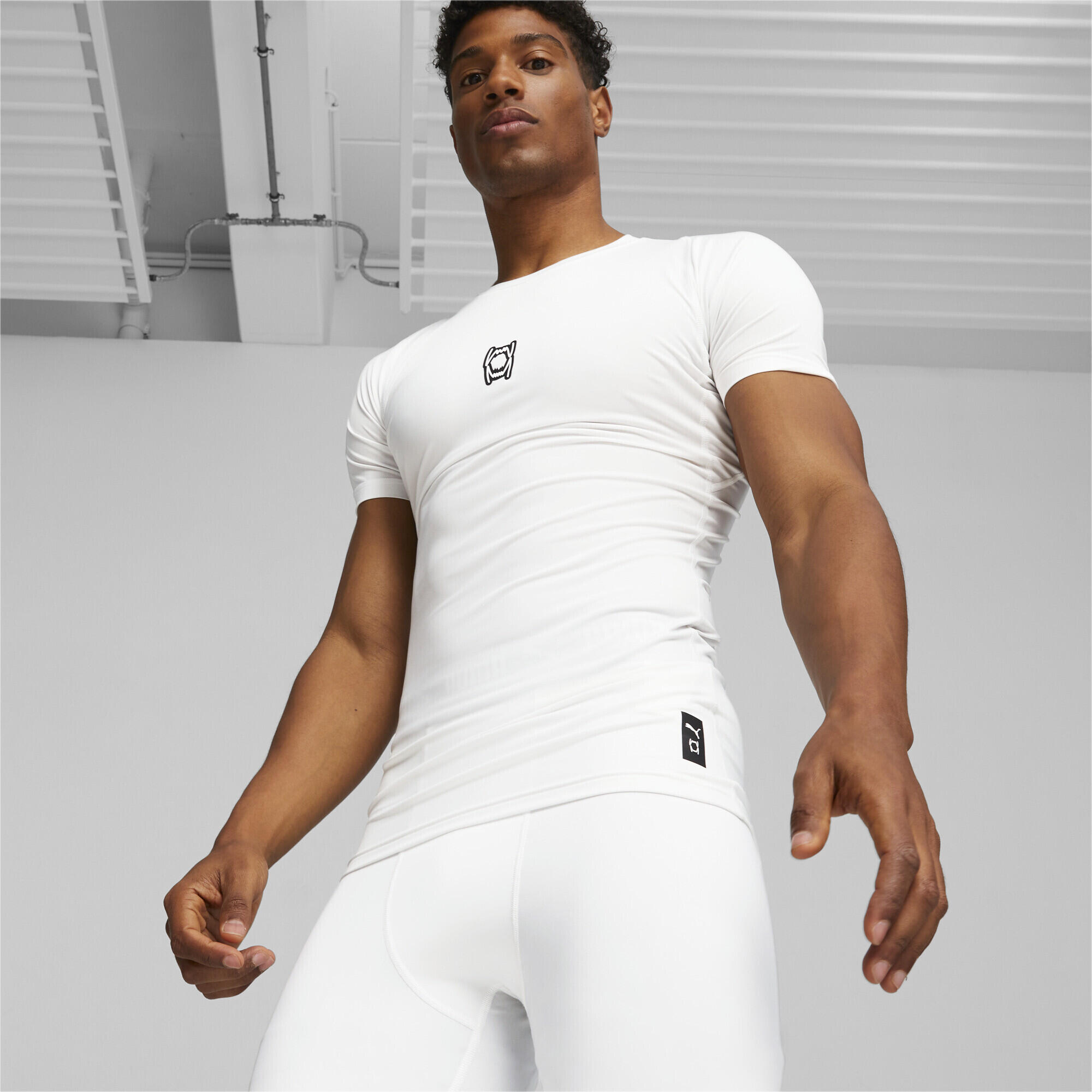 Hoops Team Basketball Tee Men PUMA 2/7
