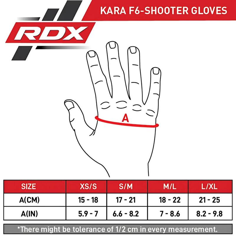 Rękawice grapplingowe F6 Kara MMA - Złoto - S/M