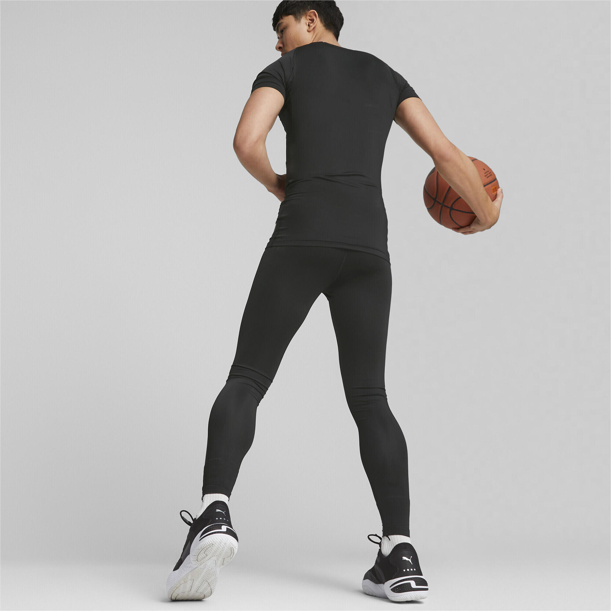 Legging de basketball Baselayer Hoops Team Homme PUMA Black 3/7