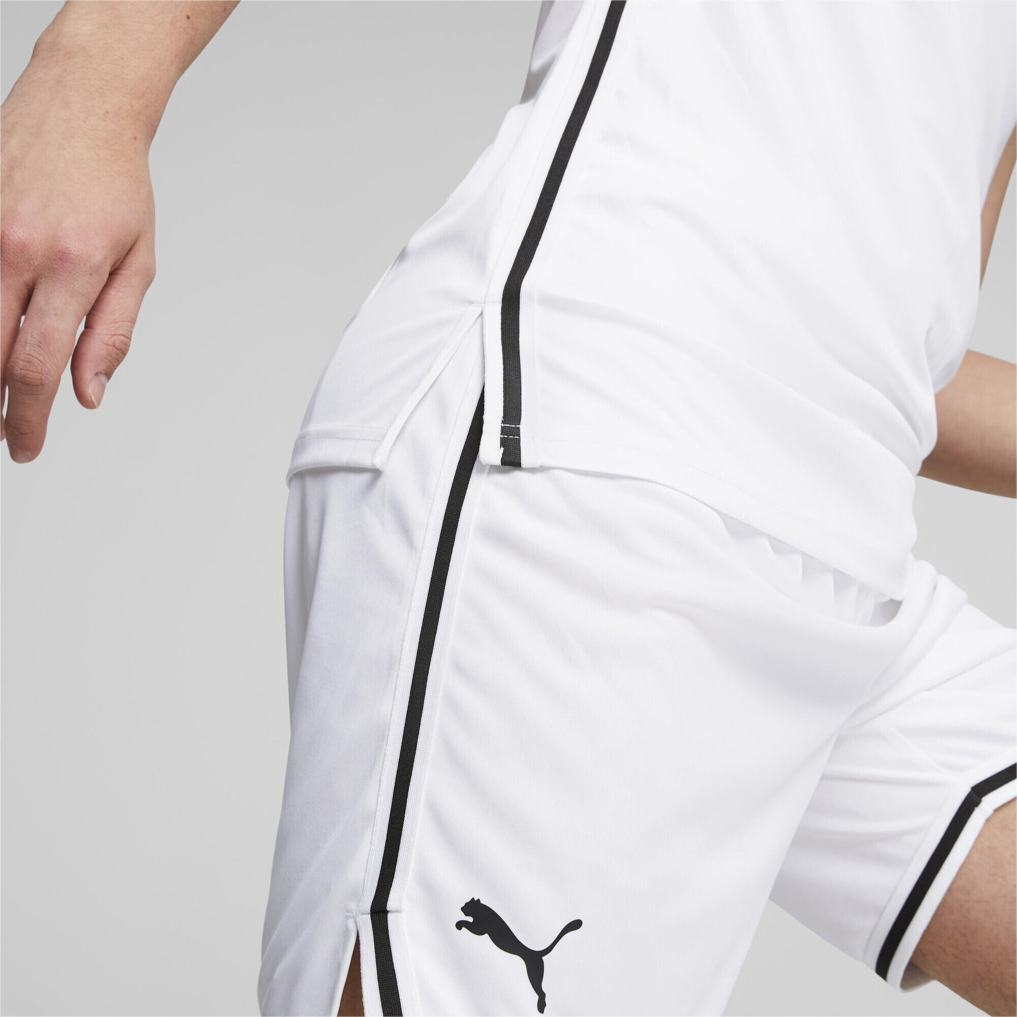 Maillot de basketball Hoops Team Homme PUMA White 4/7