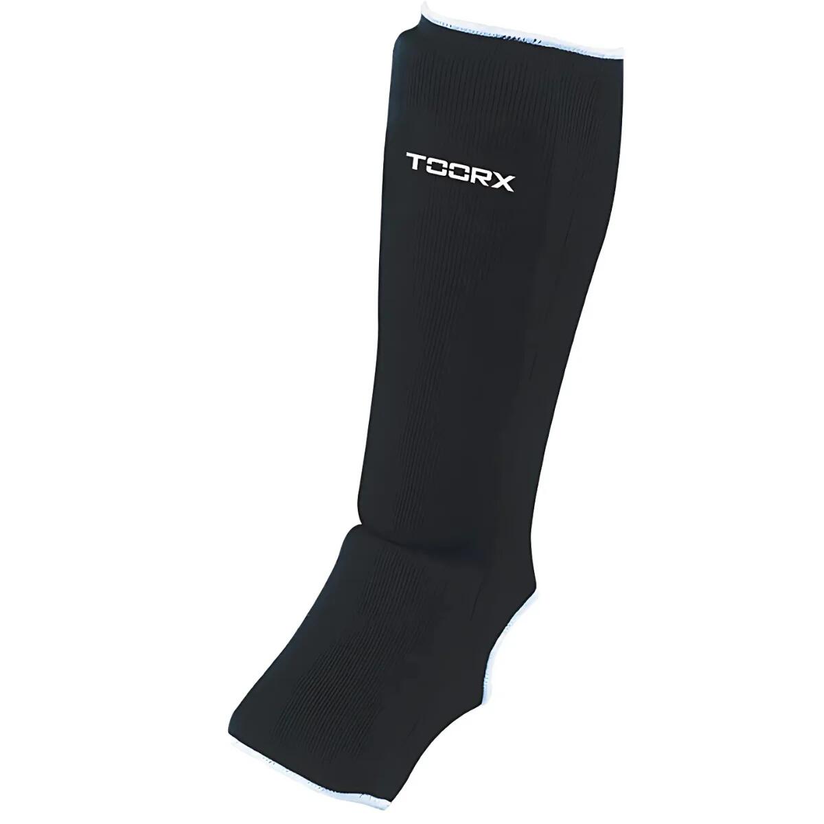 Protège-tibias avec protège-pieds - stretch - Taille S 2/3