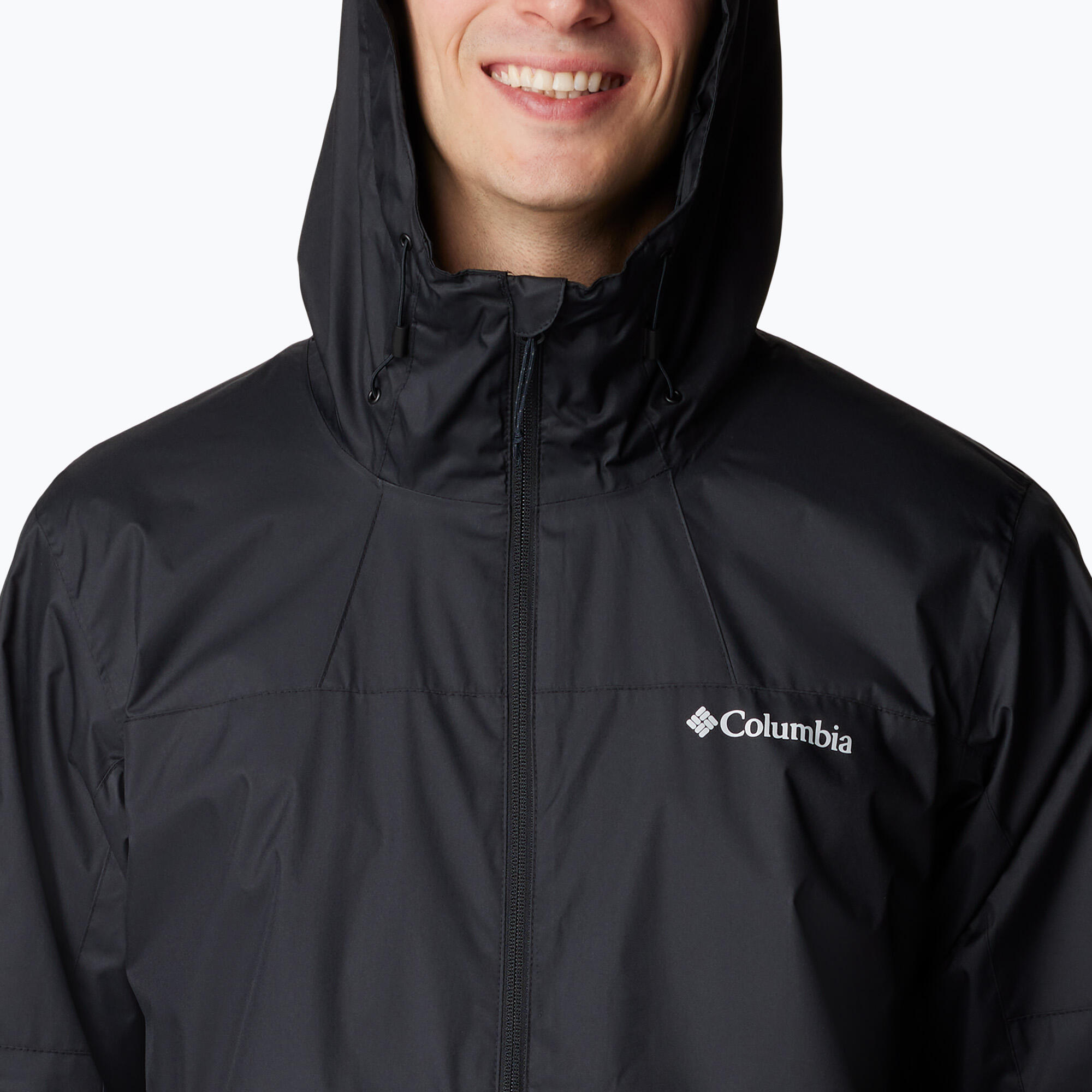 Veste Columbia Inner Limits Iv imperméable noire randonnée 5/5
