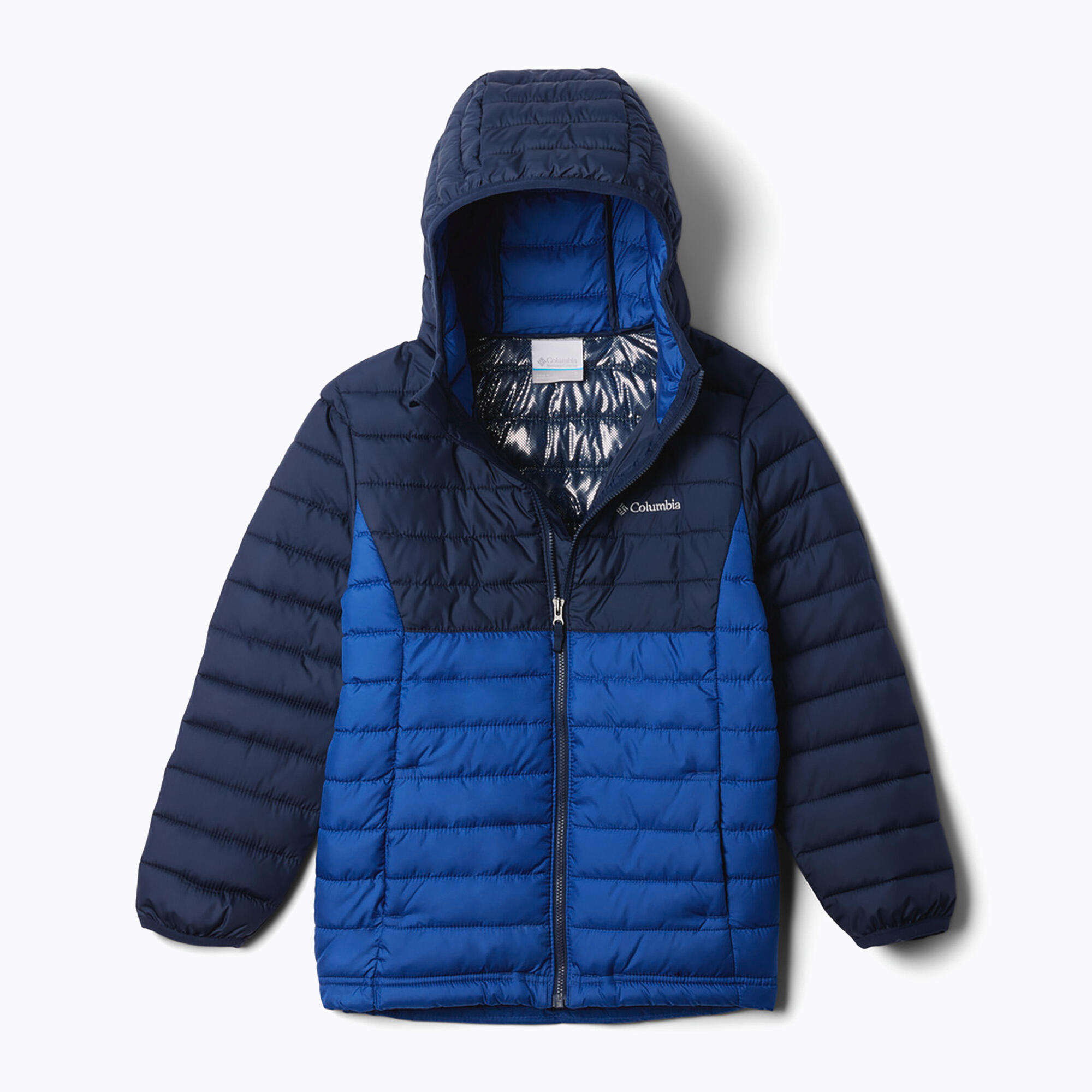 Giacca imbottita per bambini Columbia Powder Lite II con cappuccio 4/4
