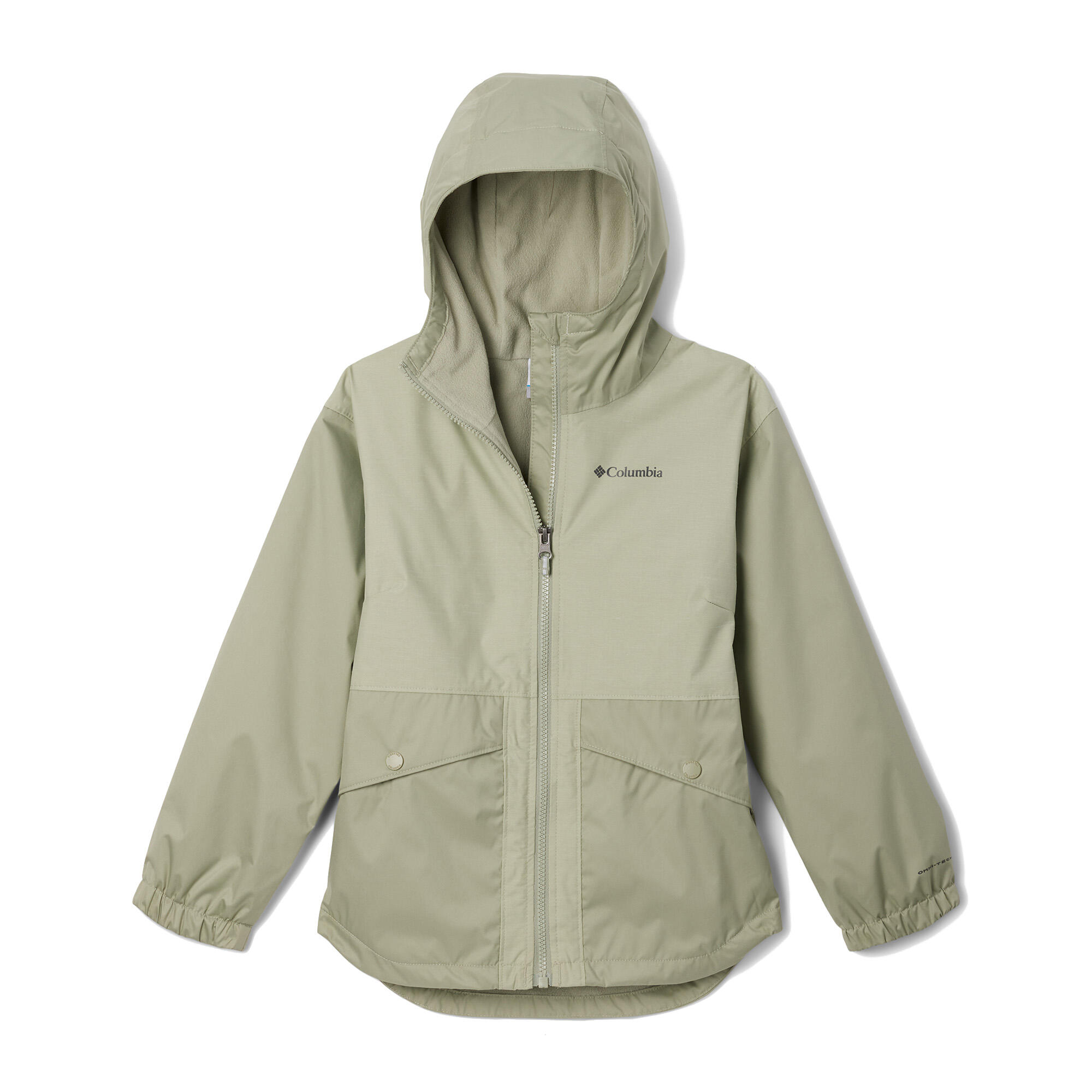 Kurtka przeciwdeszczowa dziecięca Columbia Rainy Trails II Fleece 4/4
