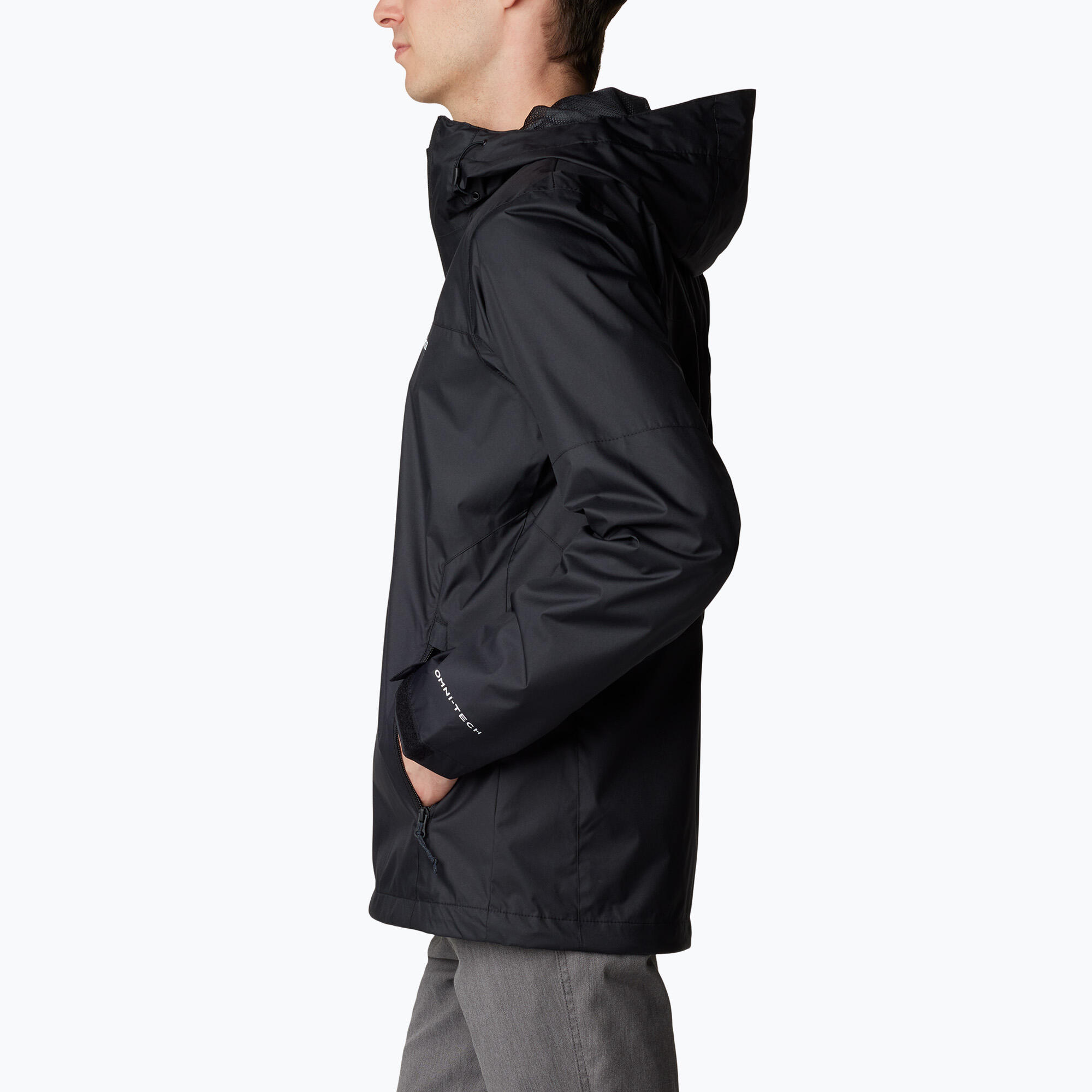 Veste Columbia Inner Limits Iv imperméable noire randonnée 4/5