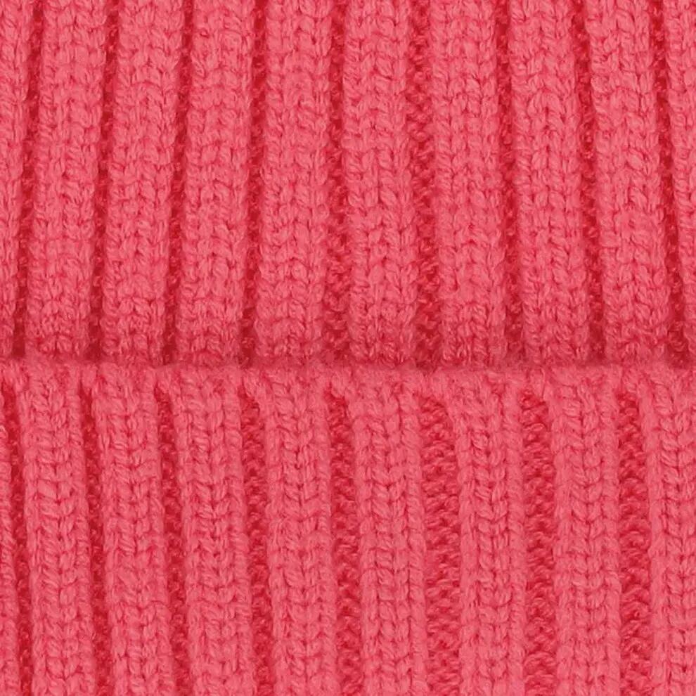 Heatkeeper - Baby Muts - Ribbed + Pompon - Roze 3/3