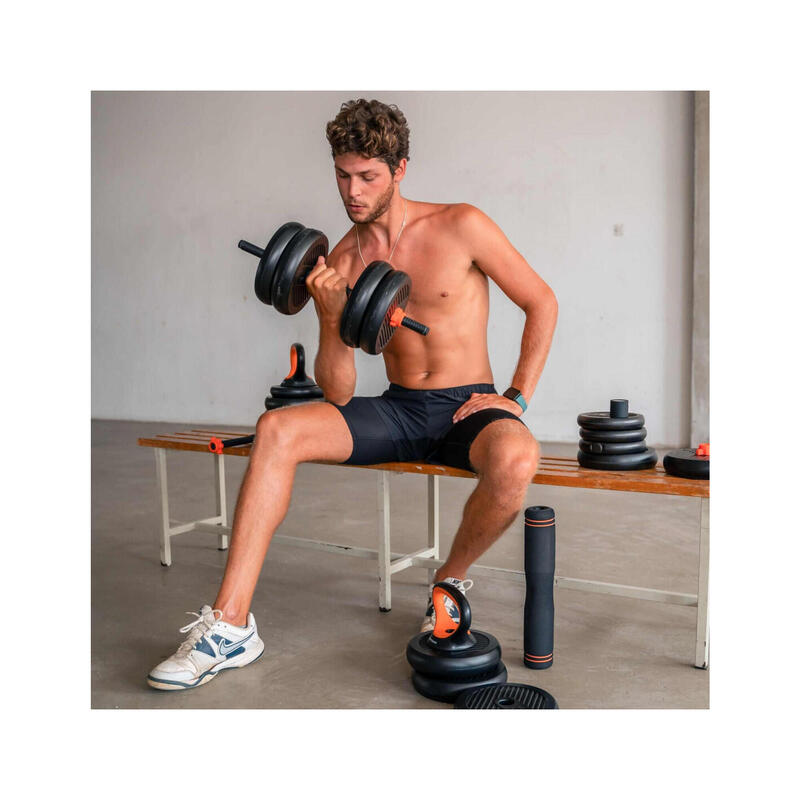 Kit haltère + barre + kettlebell Xiaomi Fed 40 kg 2