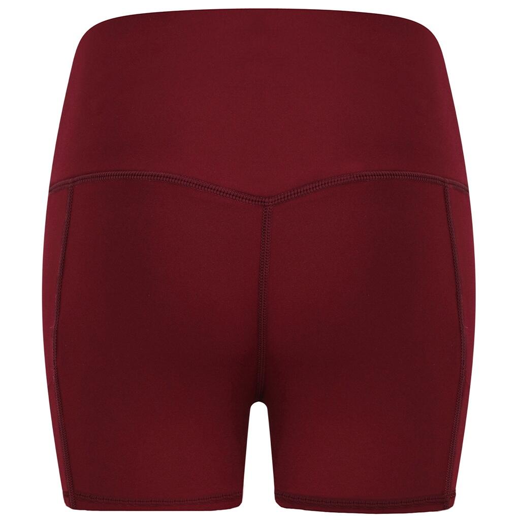 Pantaloncini Tasca Donna Tombo Borgogna Scuro 2/3