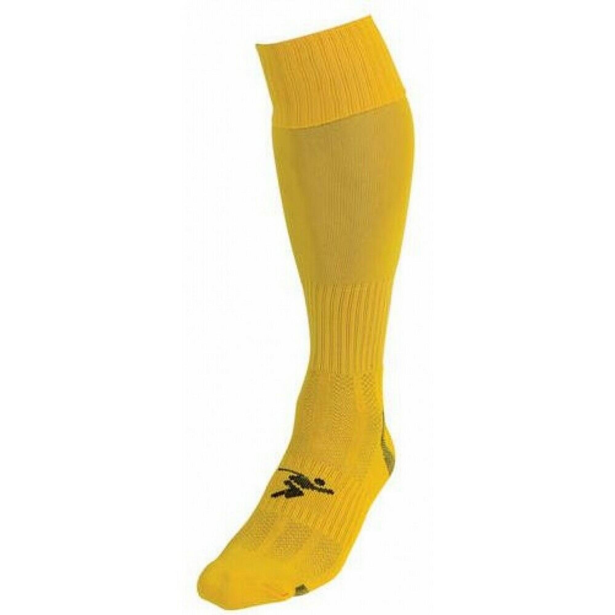 PRECISION Unisex Adult Pro Plain Football Socks (Yellow)