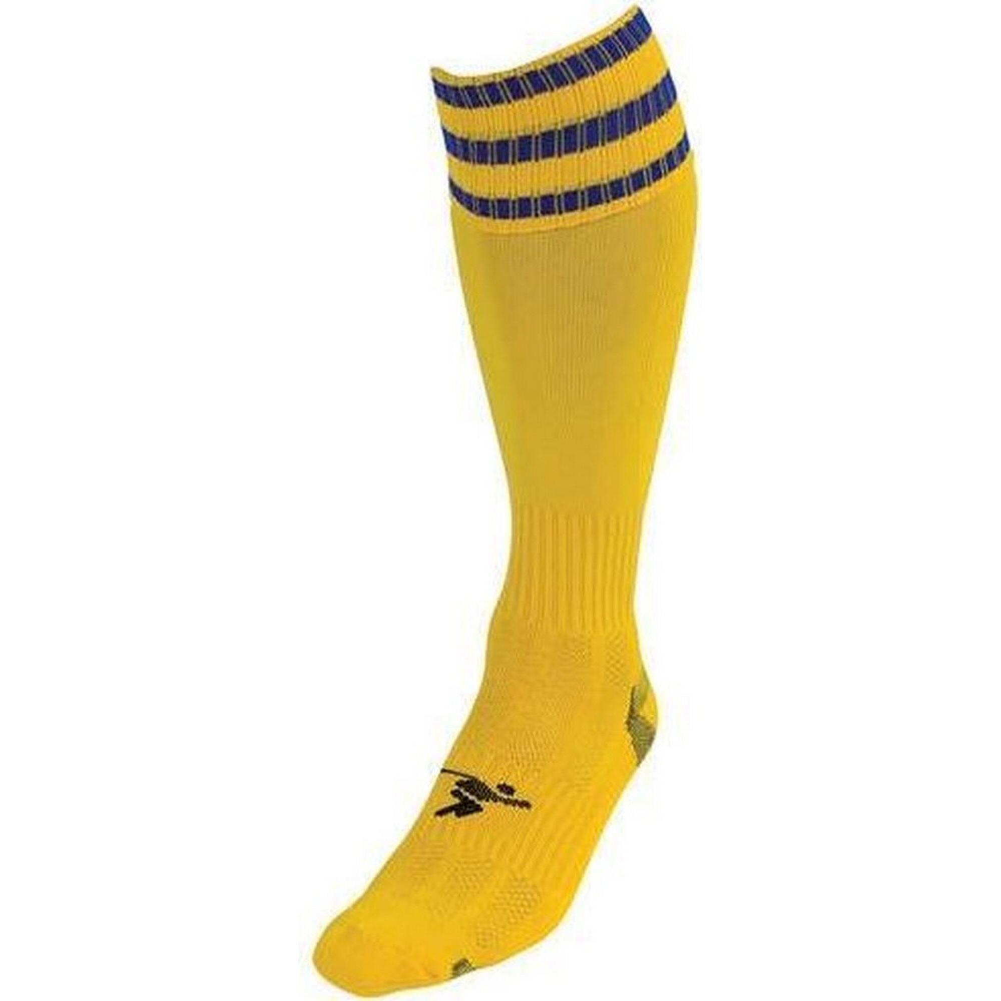 PRECISION Calzini Da Calcio Adulto Unisex Precision Pro Giallo Blu Reale