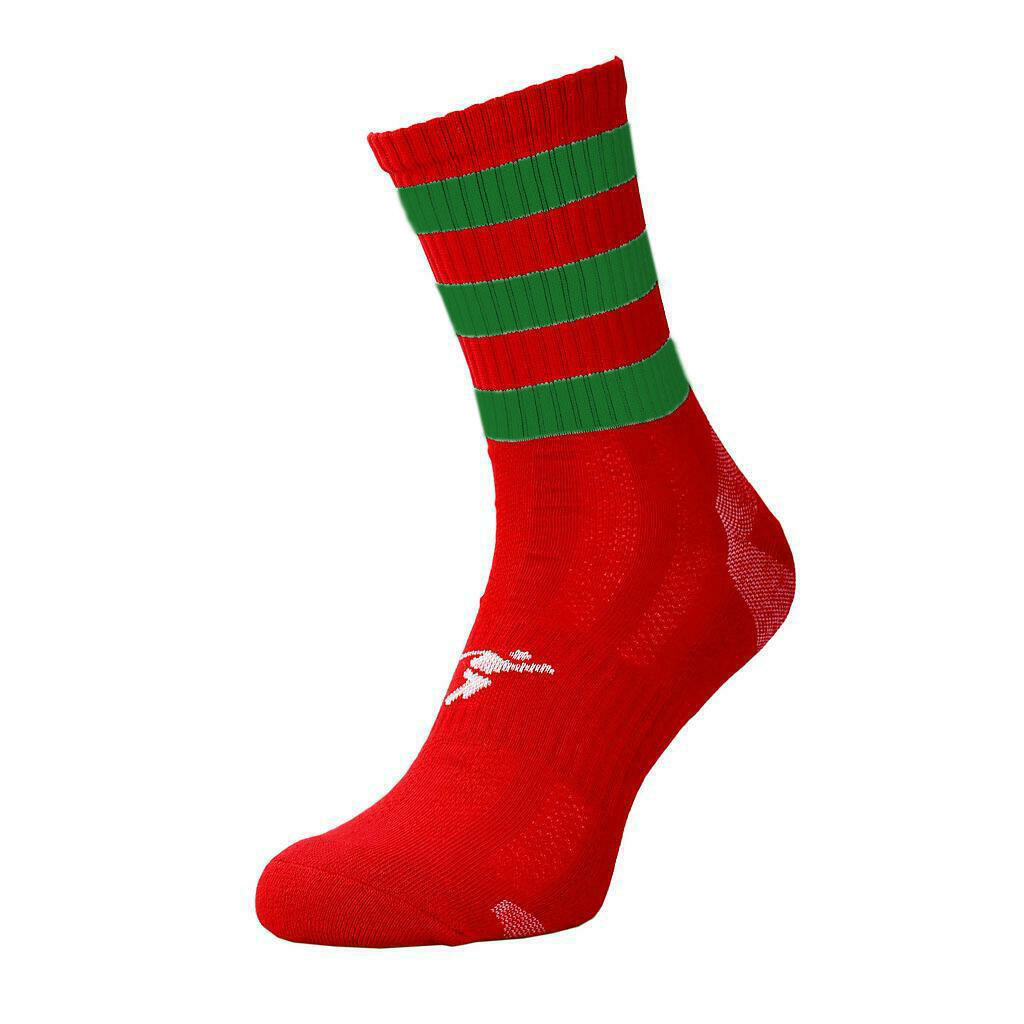 red / green