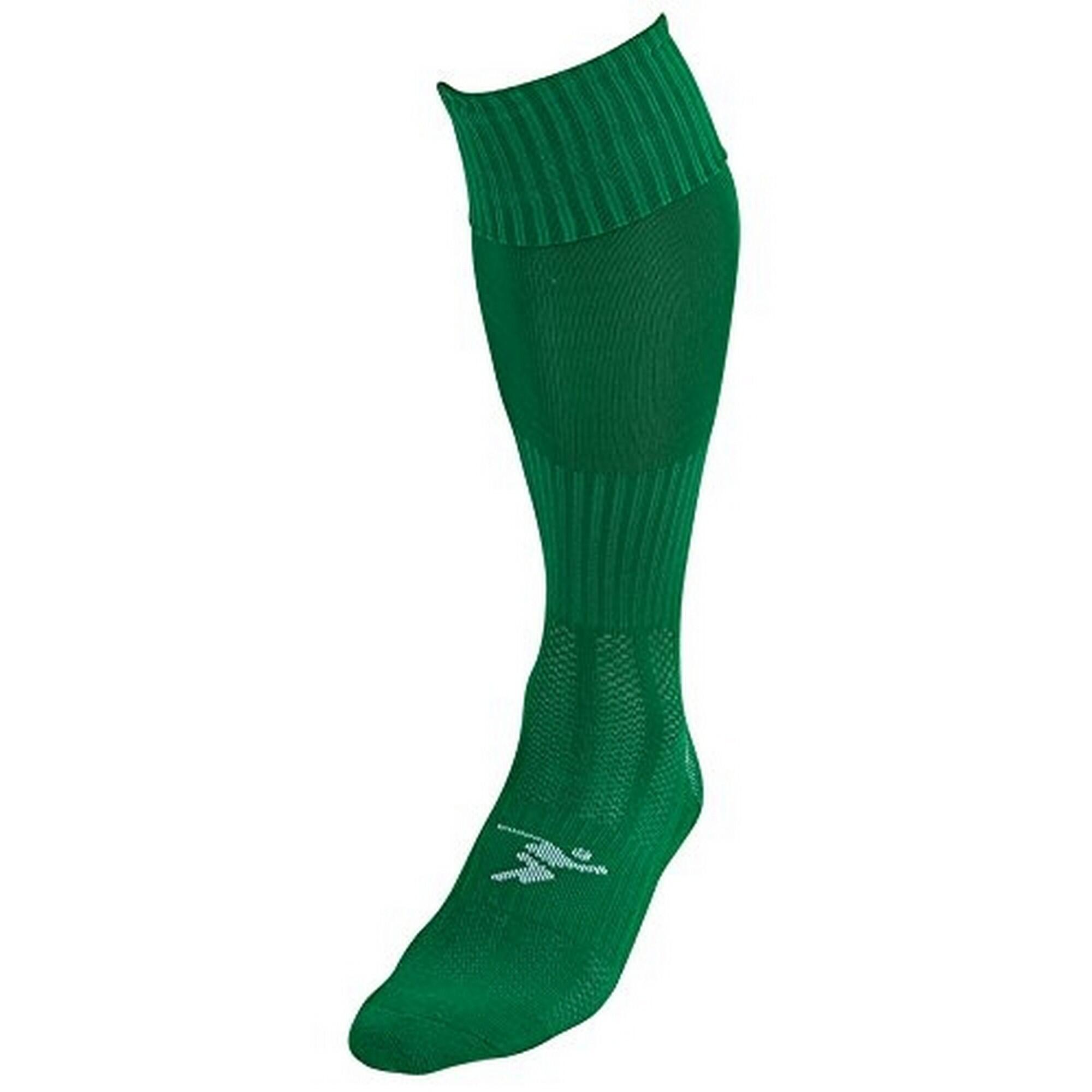 PRECISION Unisex Adult Pro Plain Football Socks (Emerald Green)