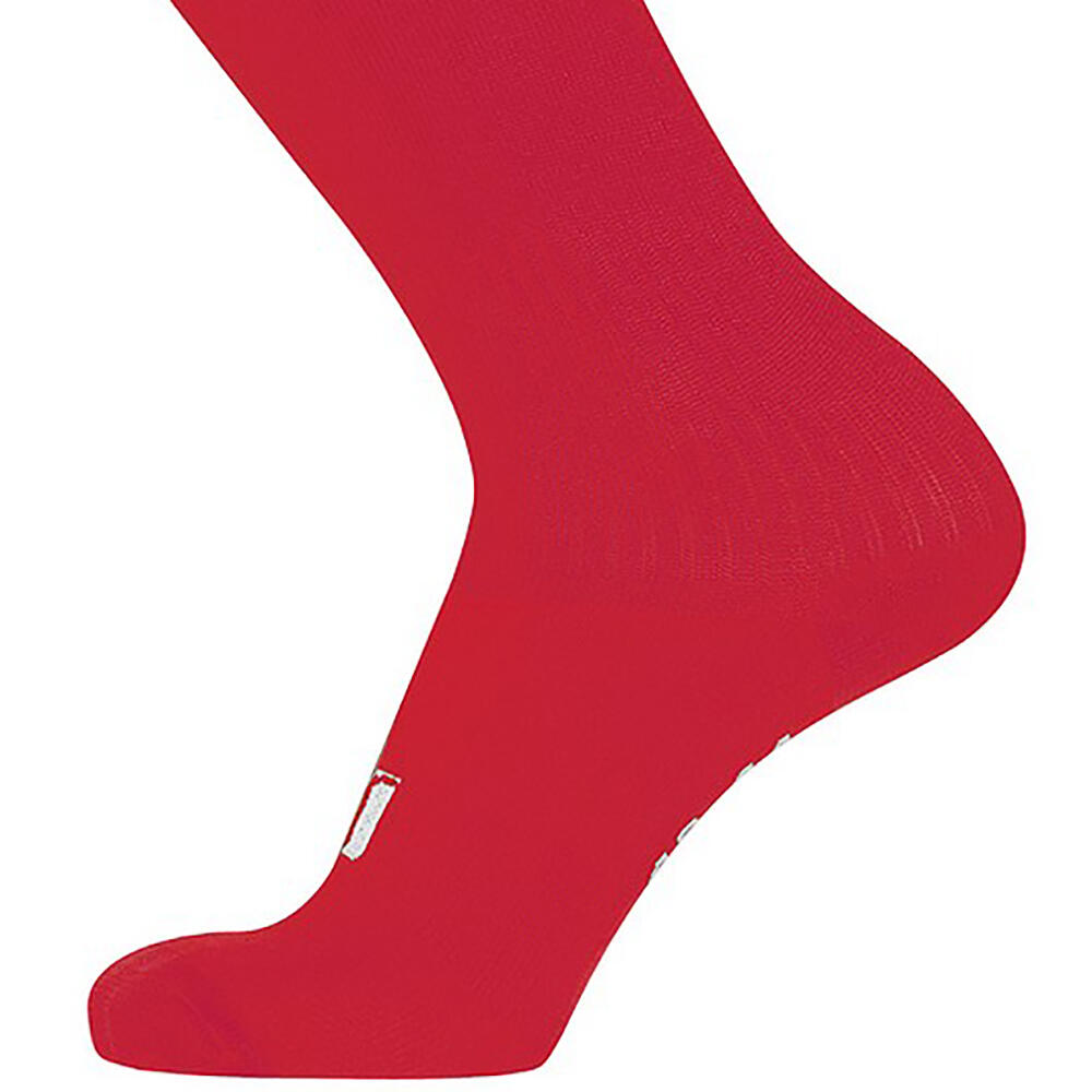 Fußballsocken Kniestrümpfe Kinder Rot 2/3