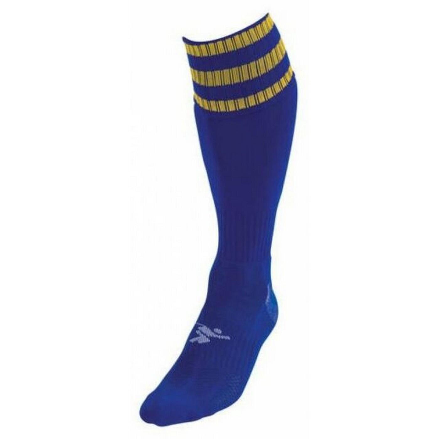 PRECISION Unisex Adult Pro Football Socks (Royal Blue/Gold)