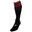 Chaussettes De Football PRO Adulte (Noir / Rouge)