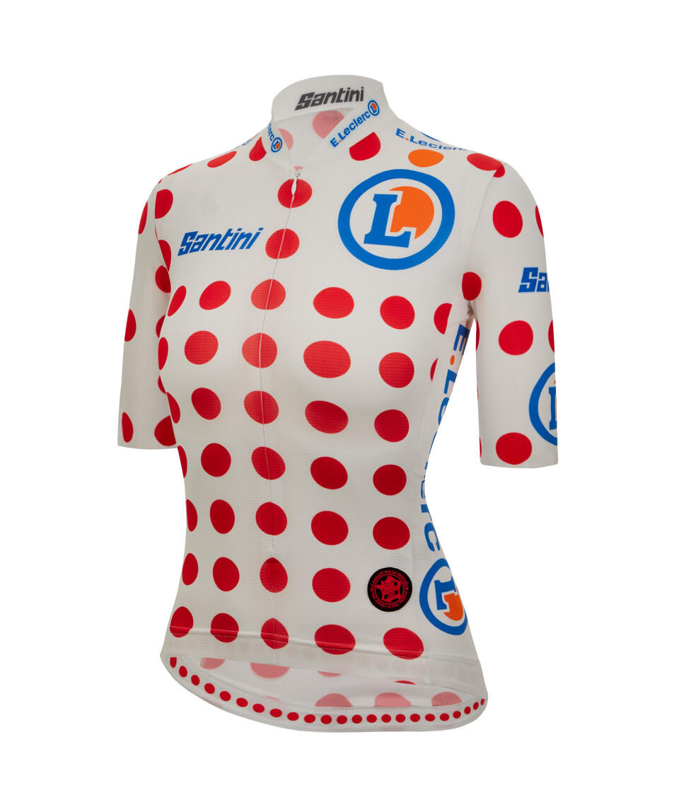 Leader Gpm - Maglia Donna Pois Ciclismo 3/4