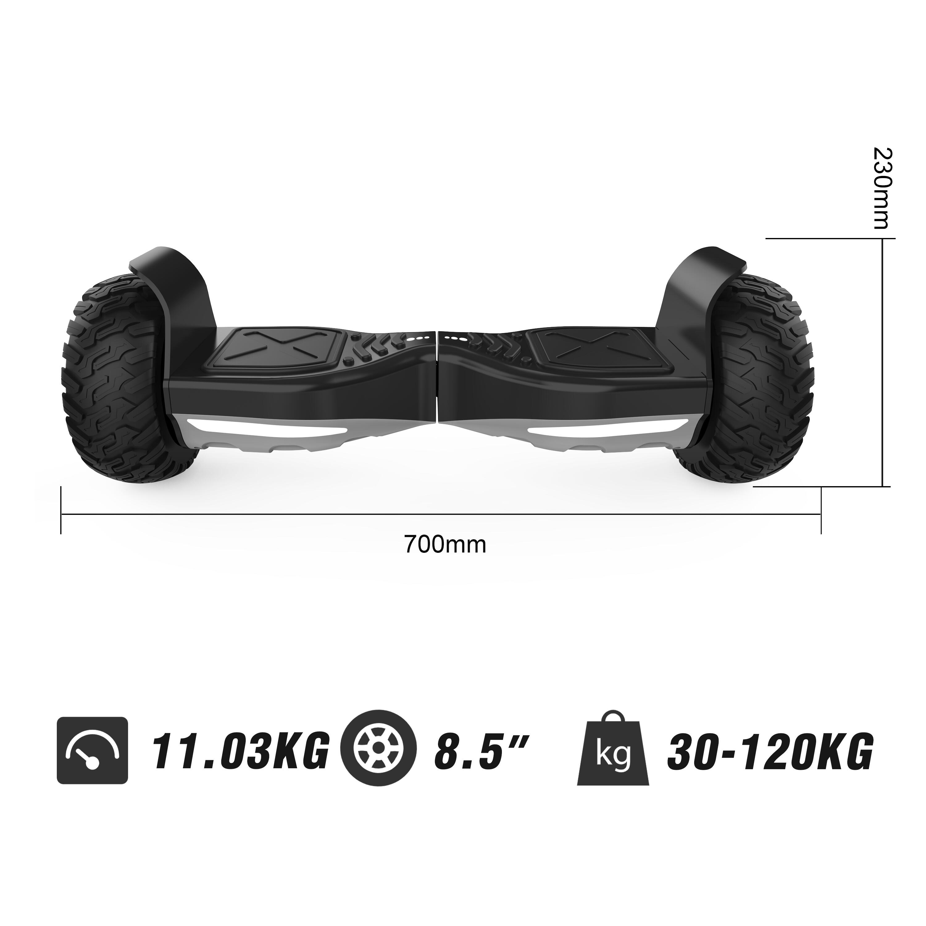 Hoverboards 8,5 Zoll Offroad Hoverboard mit APP RCB-HY-A16 6/7