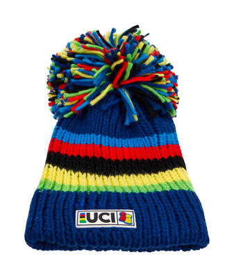 Uci World Champion - Berretta Invernale Big Bobble Hat Ciclismo