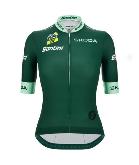 Mejor Corredor - Maillot Mujer verde Ciclismo