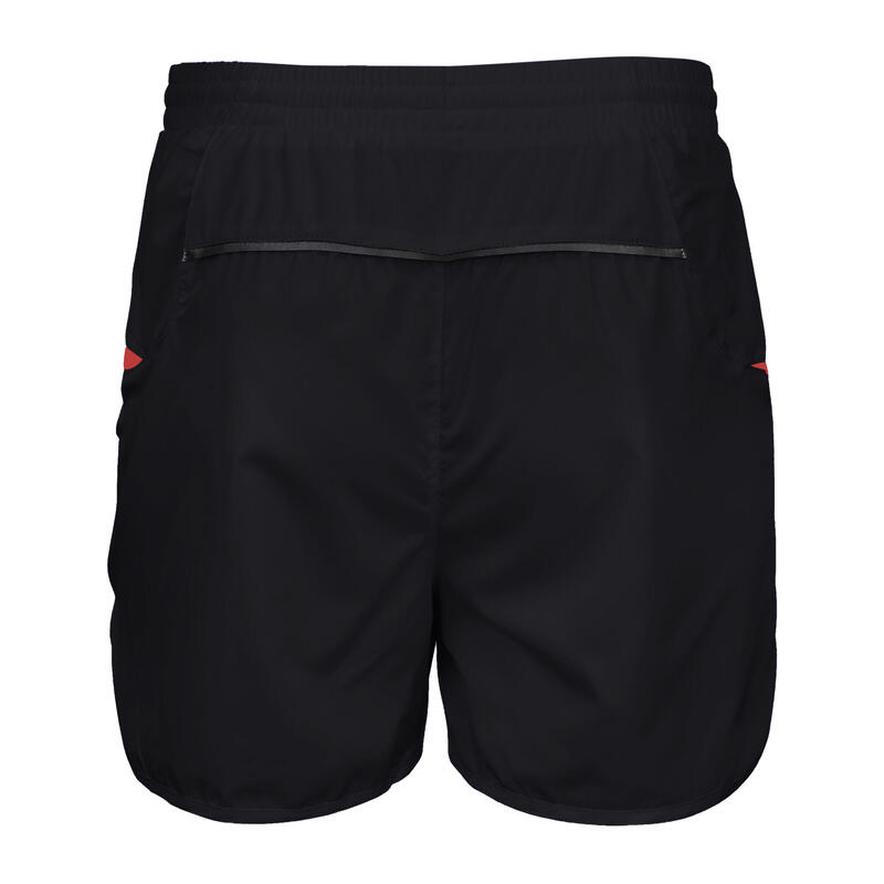 Short De Course Homme (Noir/Rouge)