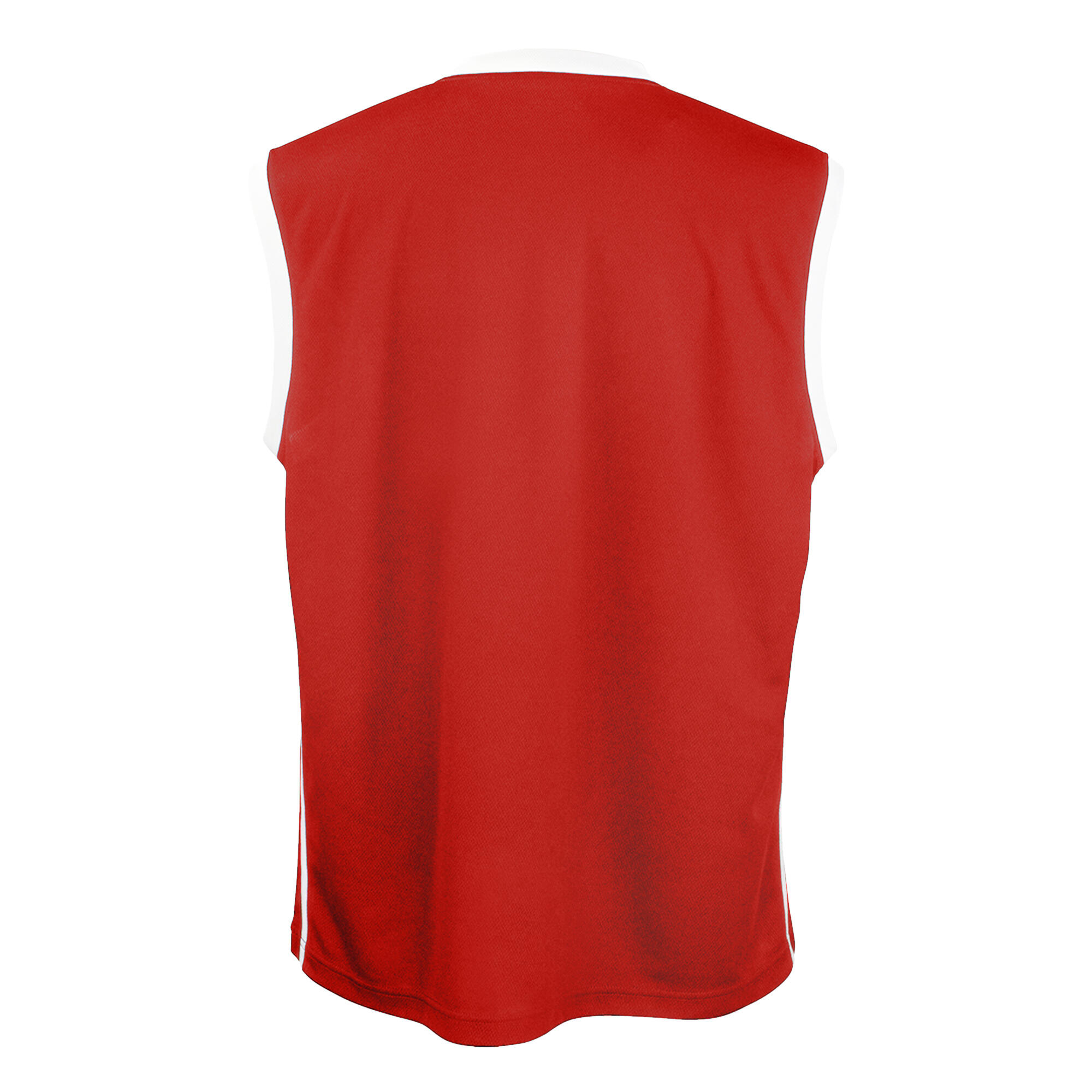 Mens Basketball Quick Dry Sleeveless Top (Black / White) 3/3