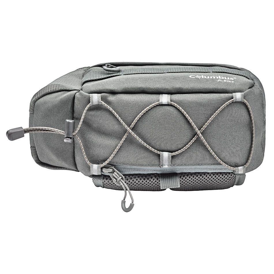 Bolsa de Manillar-Riñonera de Bici Carrilet Columbus Gris 4/5