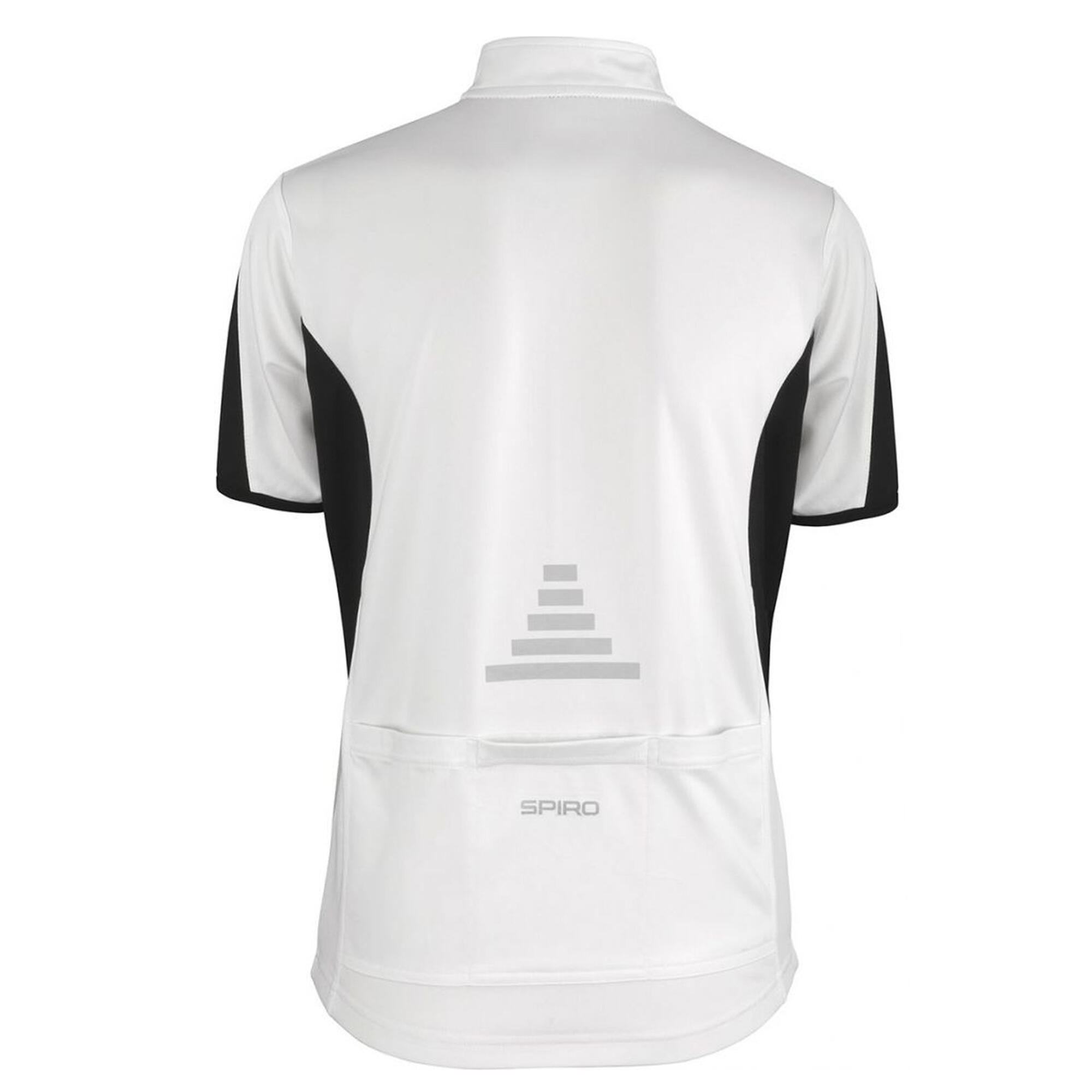 Giacca Leggera Manica Corta Uomo Spiro Bianco/Nero 2/2