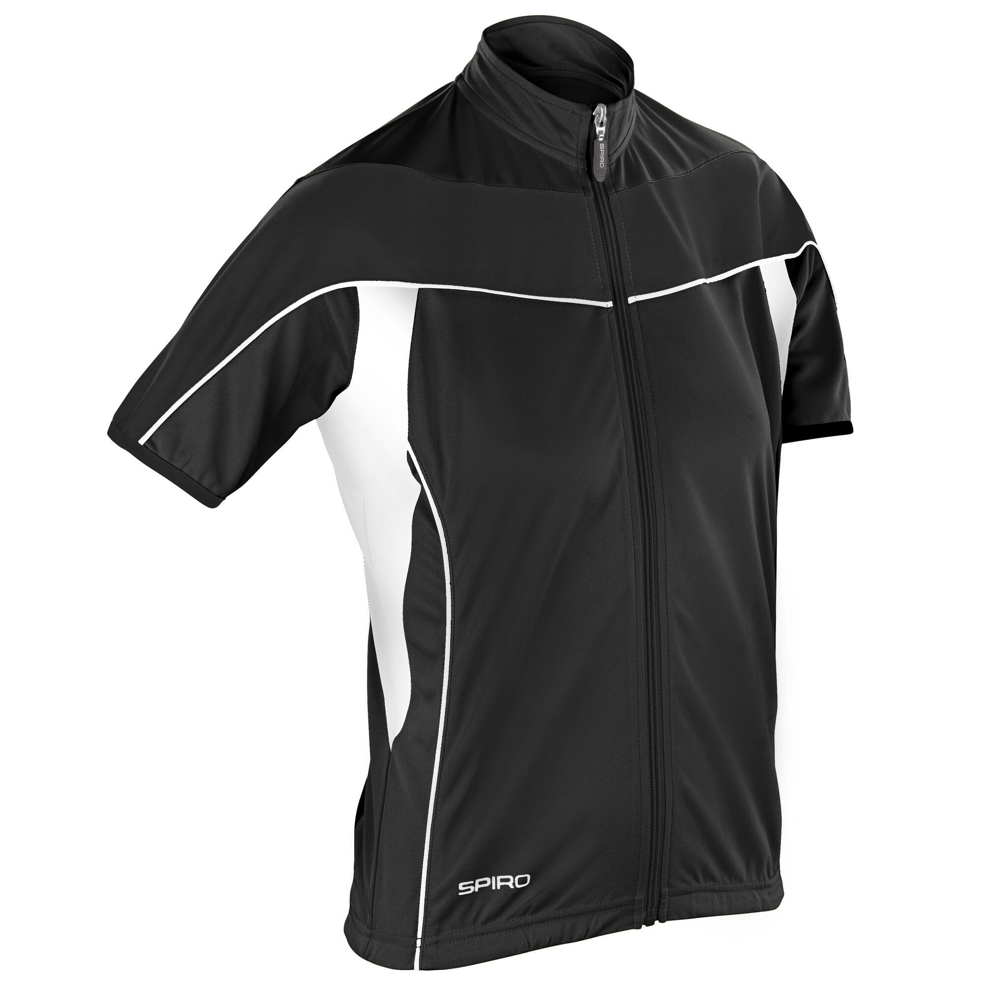 SPIRO Womens Bikewear / Cycling 1/4 Zip CoolDry Performance Fleece Top / Light Jacket