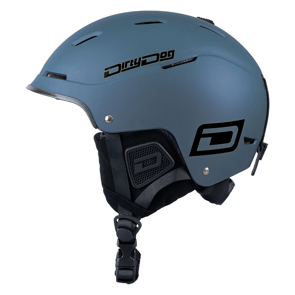 DIRTY DOG COSMOS Unisex Snow Helmet - Matte Flagstone Blue