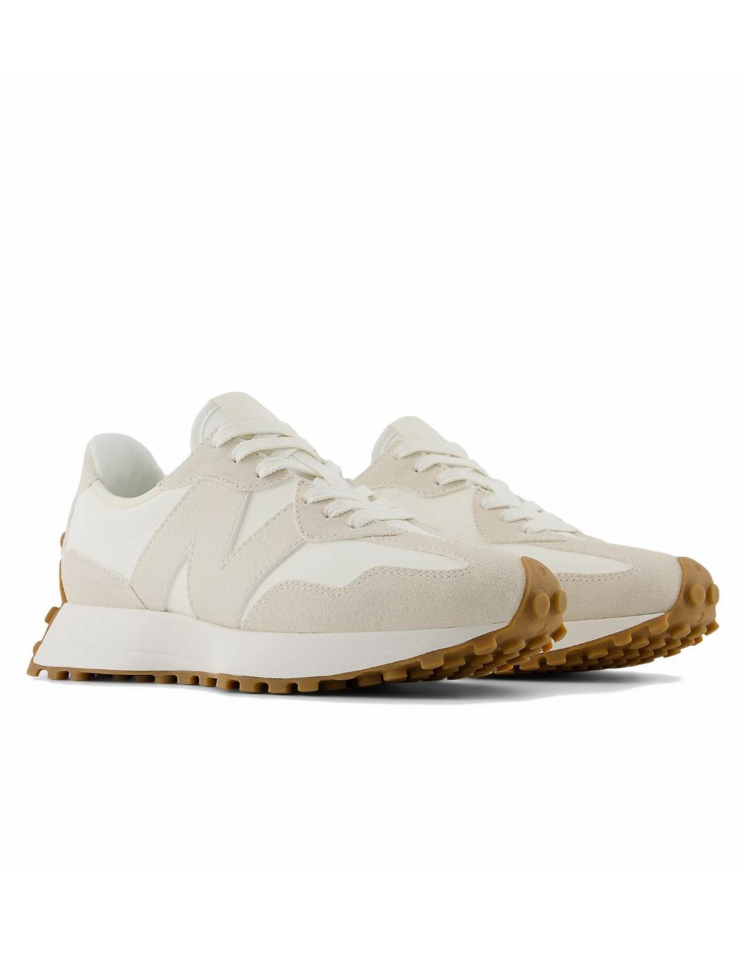 Chaussures de sport pour femme New Balance 327nkd Beige 3/5