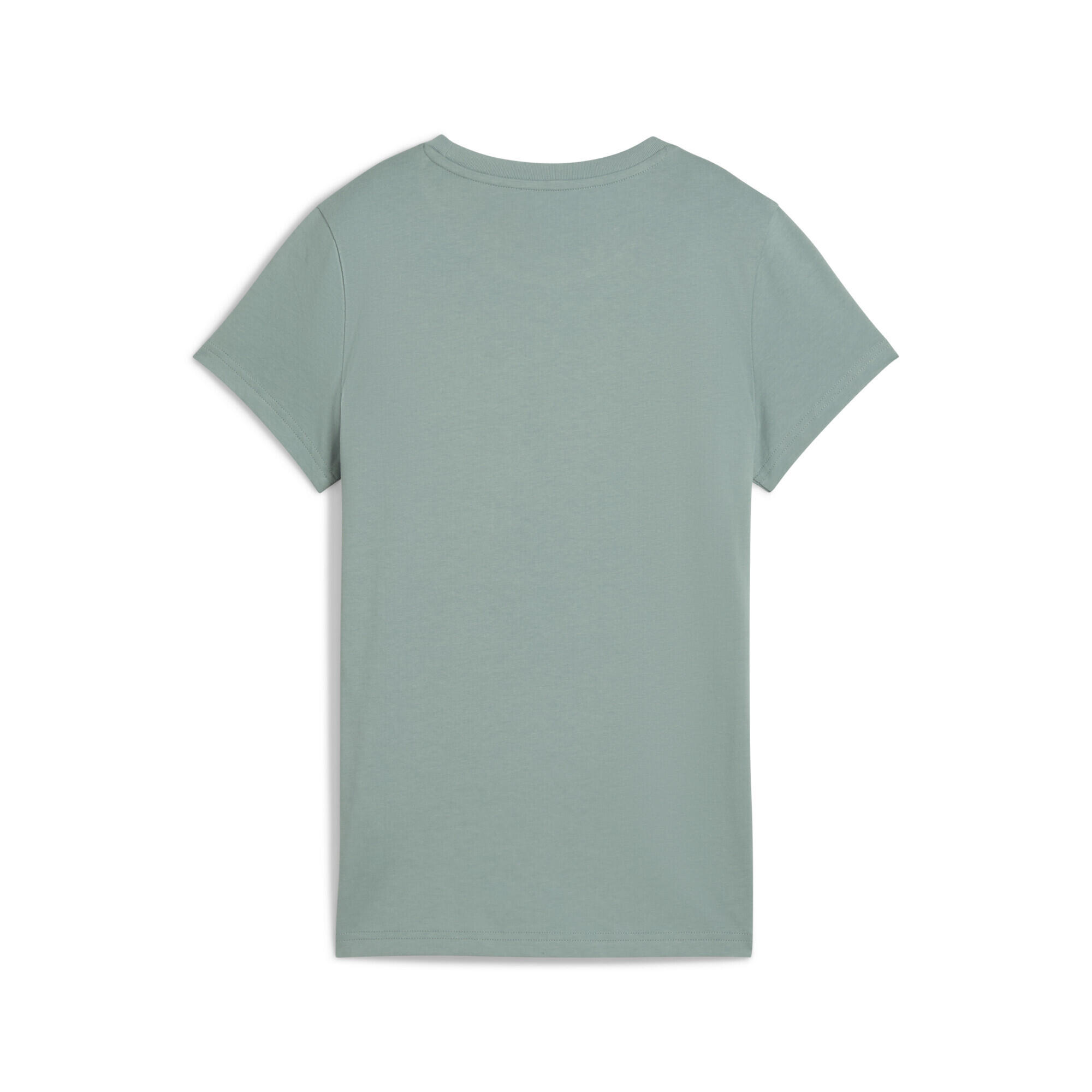 ESS SCRIPT T-Shirt Damen PUMA Green Moon 6/7