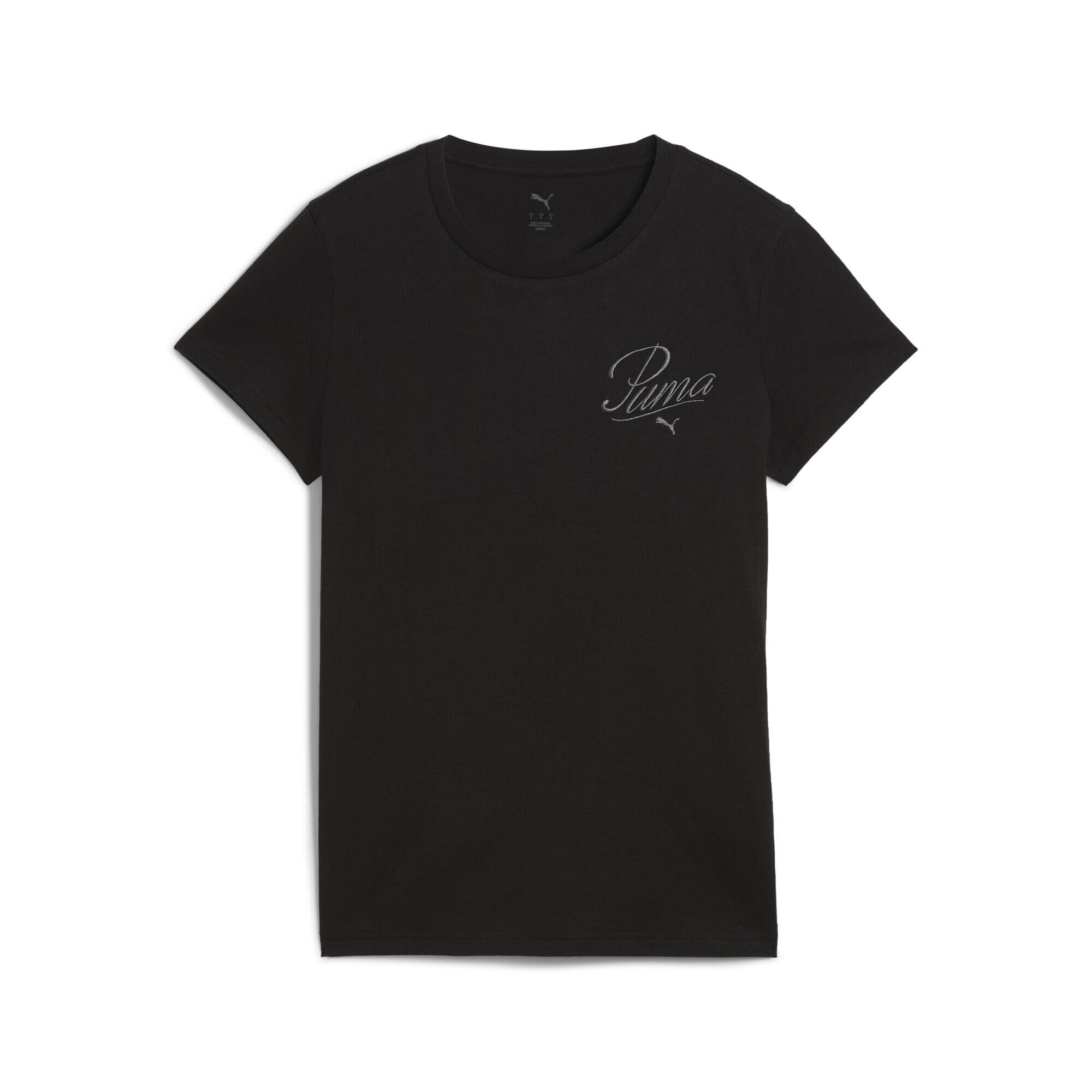 PUMA ESS SCRIPT T-shirt Dames PUMA Black