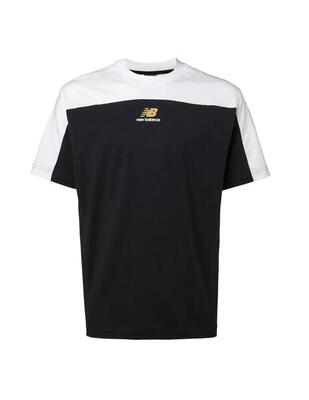 T-shirt met korte mouwen new balance model mt43527_bk voor mannen