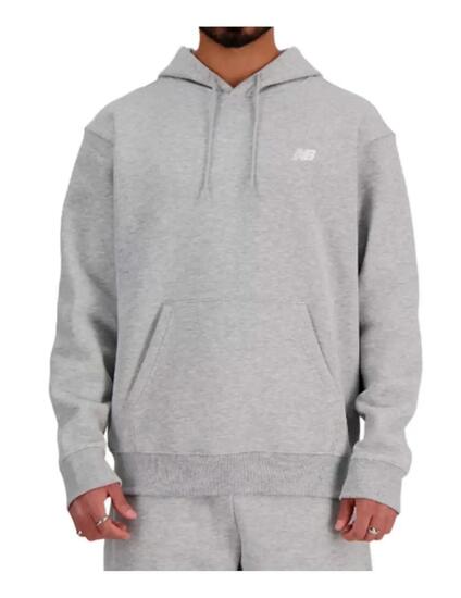 Felpe in pile con cappuccio da uomo New Balance Sport ess fleece Grigio