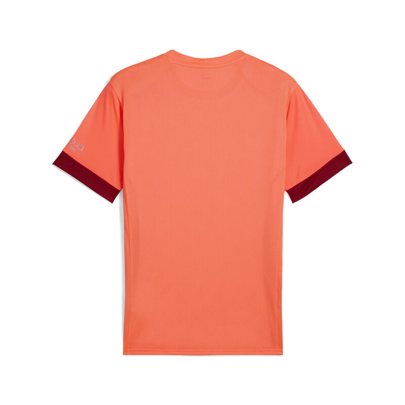 Tricou padel bărbați Individual Graphic portocaliu PUMA Glowing Red