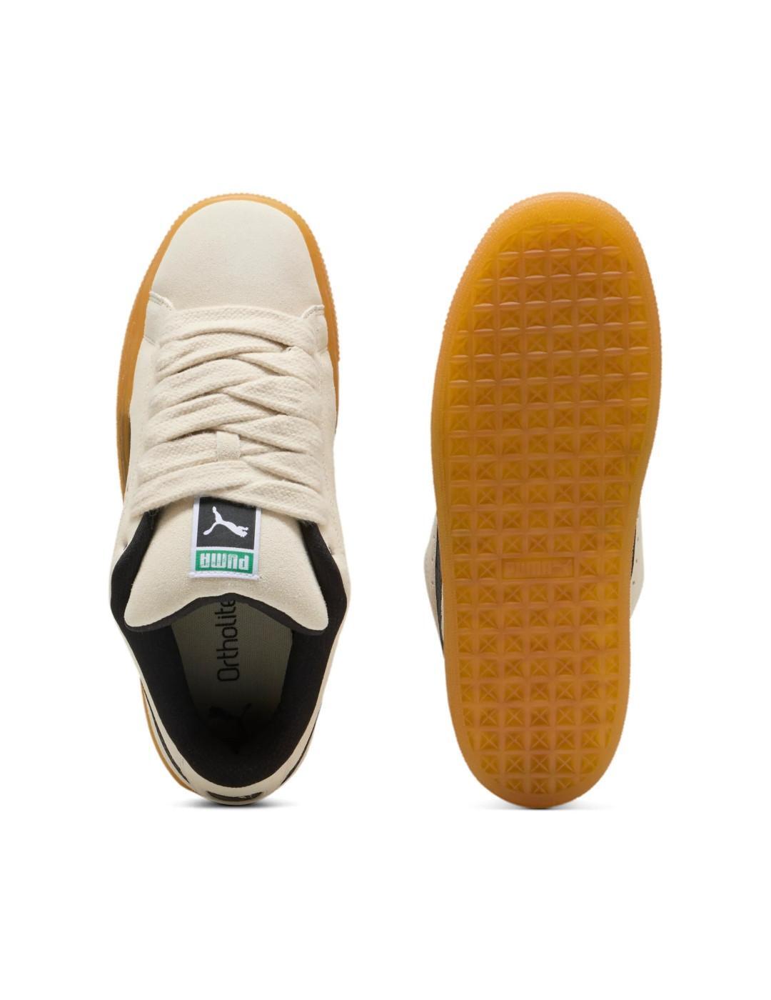 Ténis Puma Modelo Suede Xl Dark Risk Cor Branco 4/6
