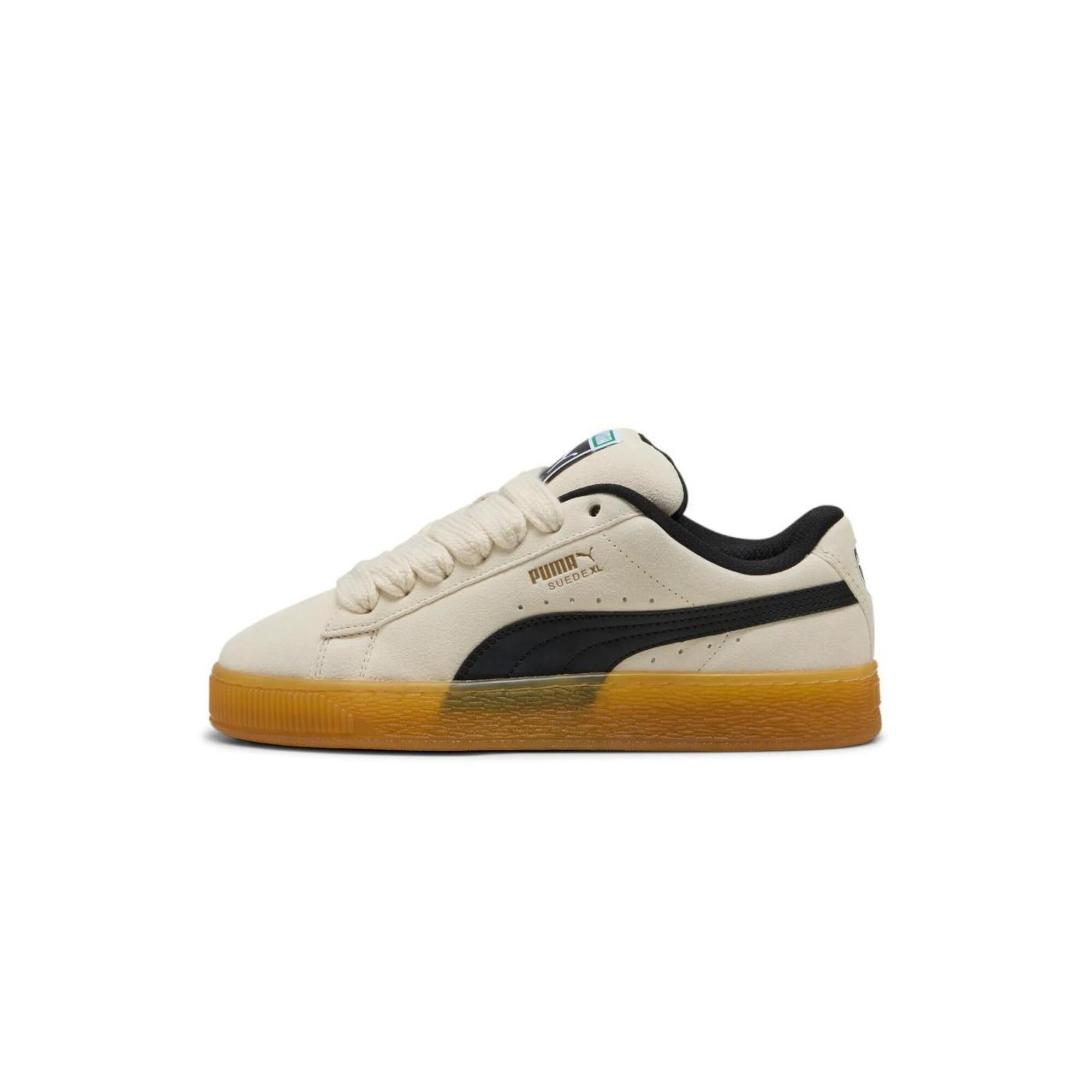 Puma - Baskets Puma Modèle Suede Xl Dark Risk Couleur Blanc - Chaussures De Sport - Beige - 37 - Decathlon