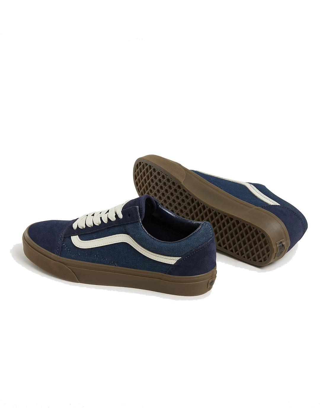 Chaussures pour hommes Vans Old Skool heavy bleu 3/7