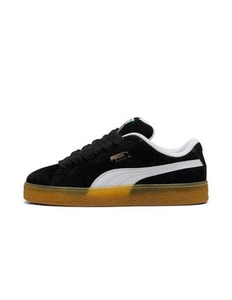 Zapatillas Puma Suede xl dark risk Negro