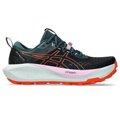 Zapatillas Trailrunning Mujer - ASICS Gel-Trabuco 13 W - Black/Nova Orange