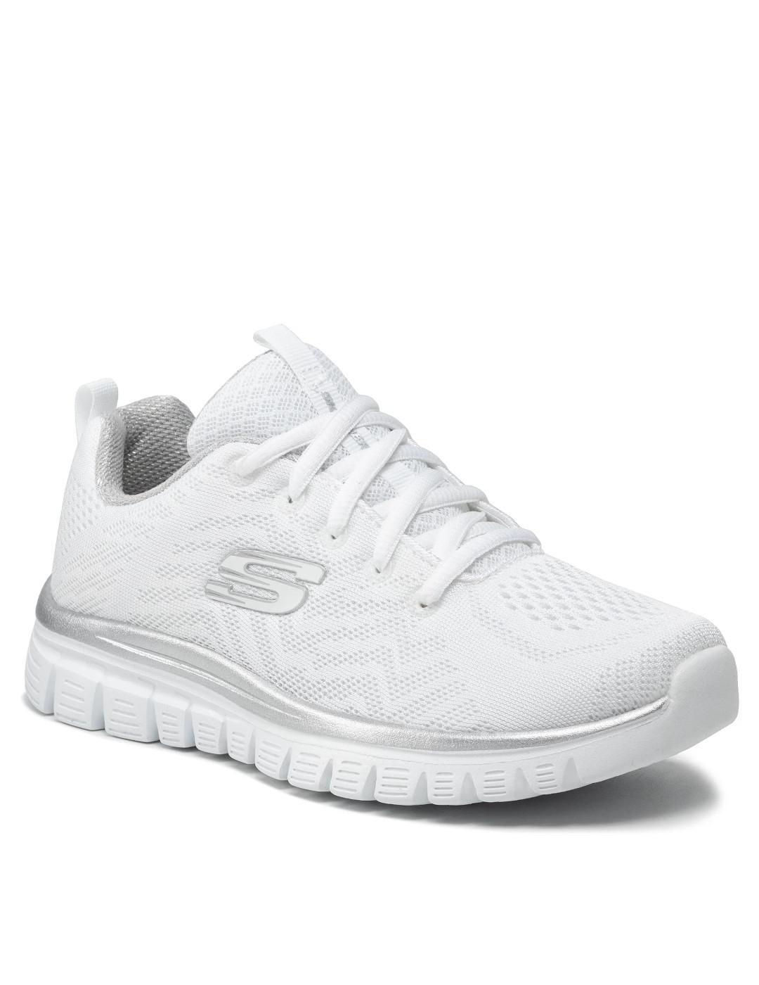 Sneakers da donna Skechers Graceful - Bianco 2/7