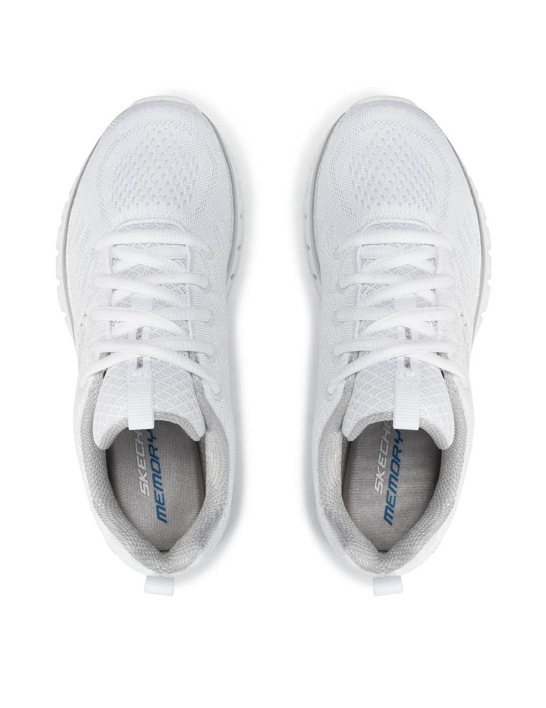 Sneakers da donna Skechers Graceful - Bianco 4/7