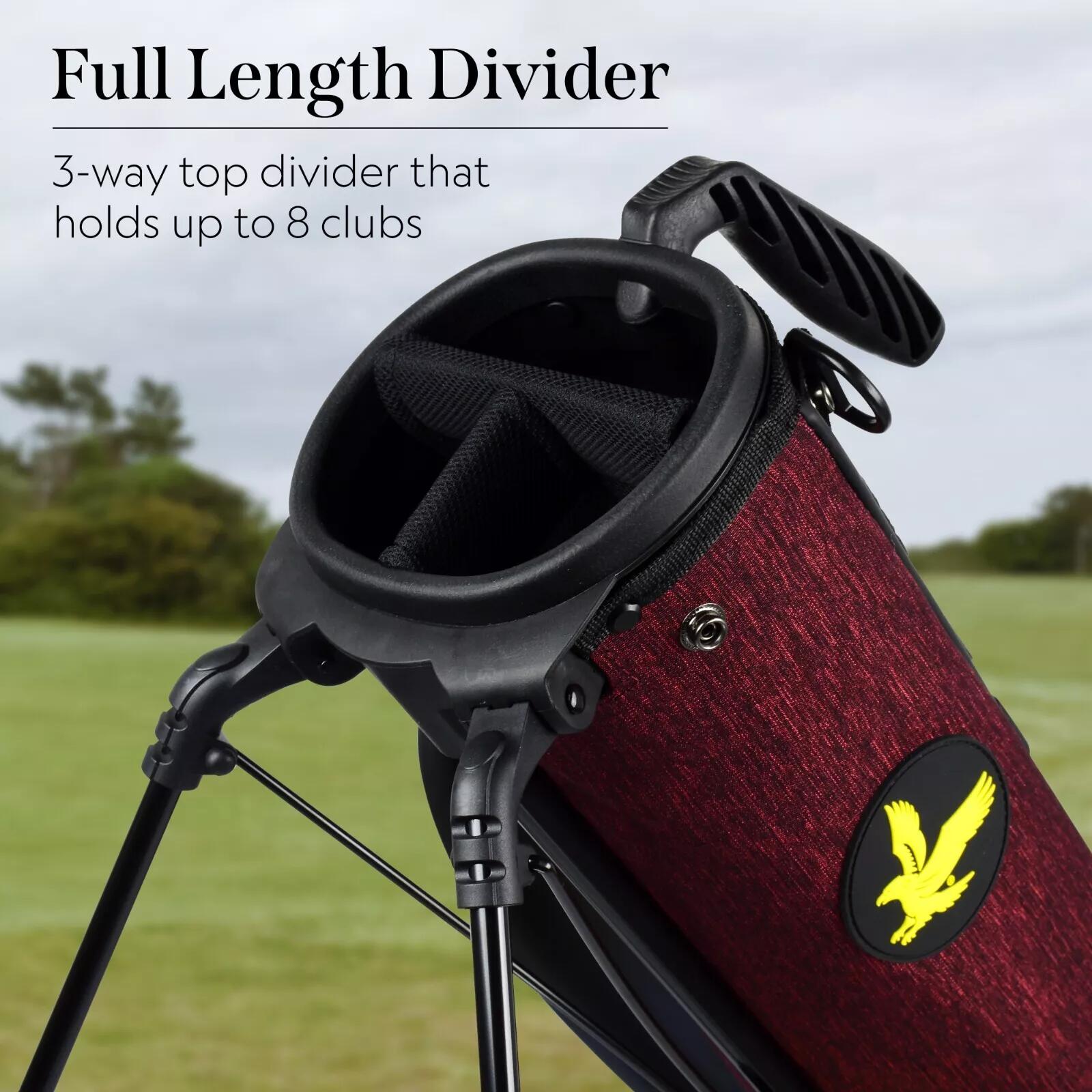 Gleneagle Golf Bag - Fion rojo 4/7