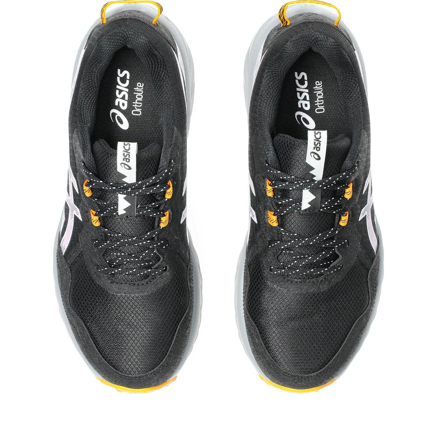 Trailschoenen Dames - ASICS Gel Venture 10 W - Black/Light Ube 6/7