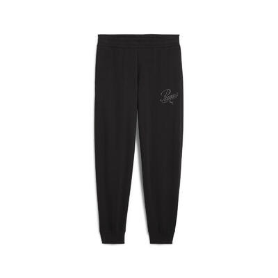 ESS SCRIPT Comfort Jogginghose Damen PUMA Black