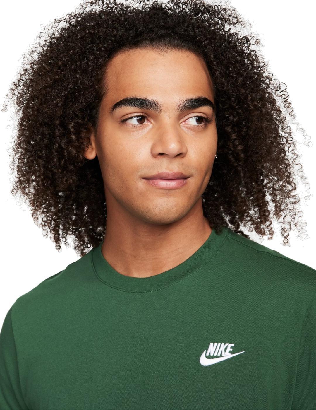 Camiseta para Hombre Nike Nnsw club Verde 3/5