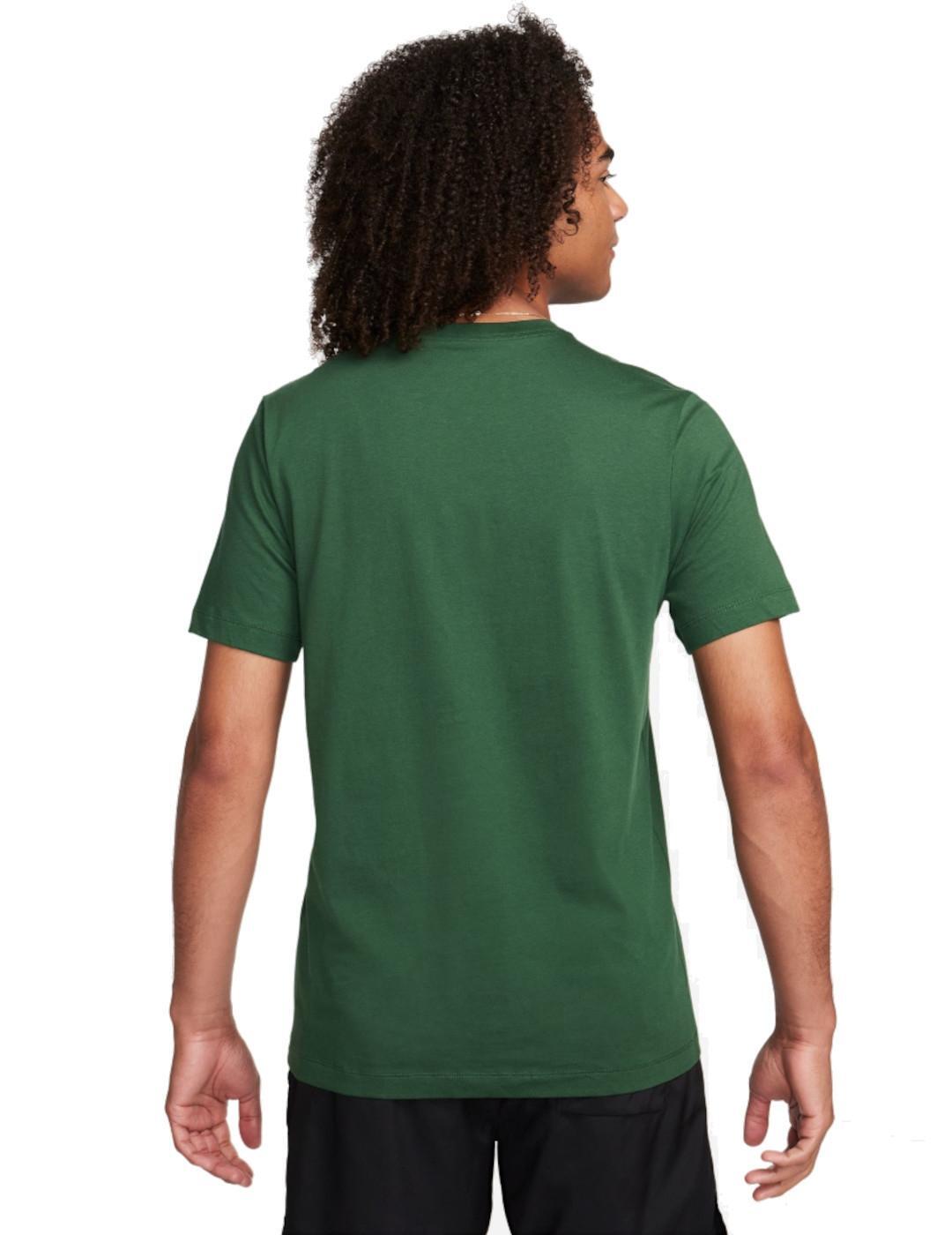 Camiseta para Hombre Nike Nnsw club Verde 2/5